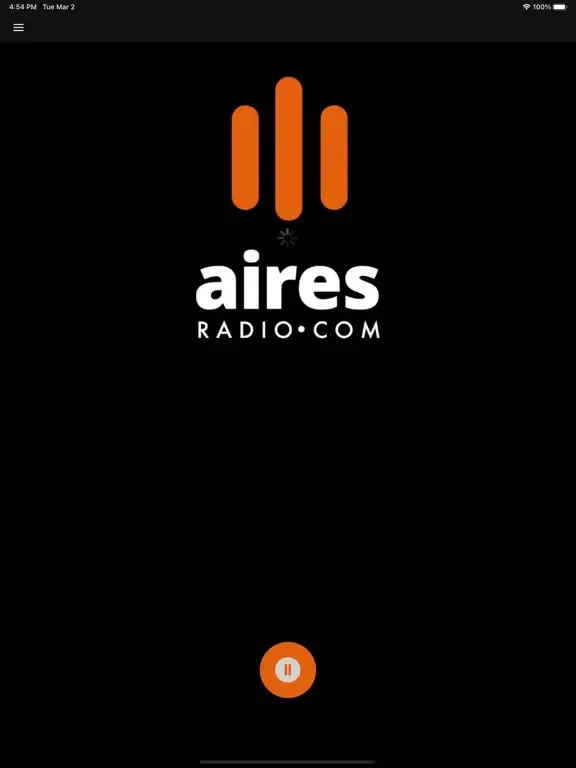 Aires Radio iPad  Screenshots