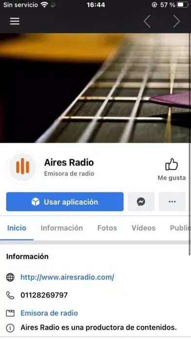 Aires Radio Screenshots