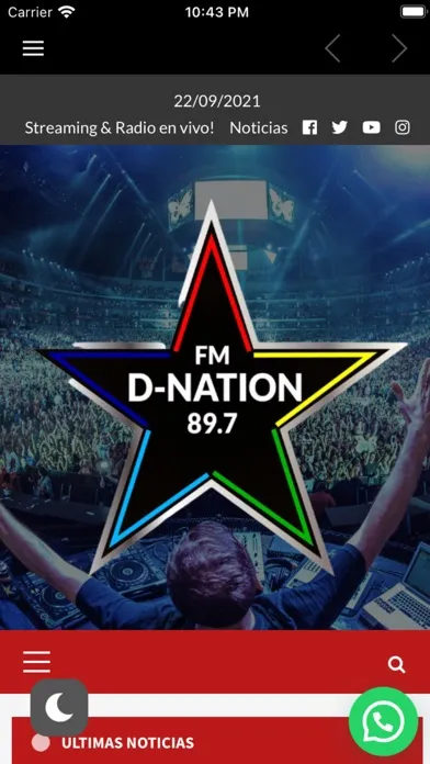 Screenshot di FM D-Nation