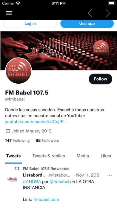 Скриншоты FM BABEL 104.7