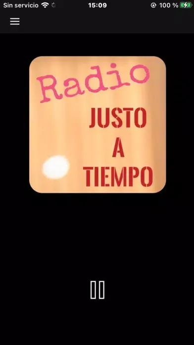 Tangkapan skrin Radio Justo a Tiempo