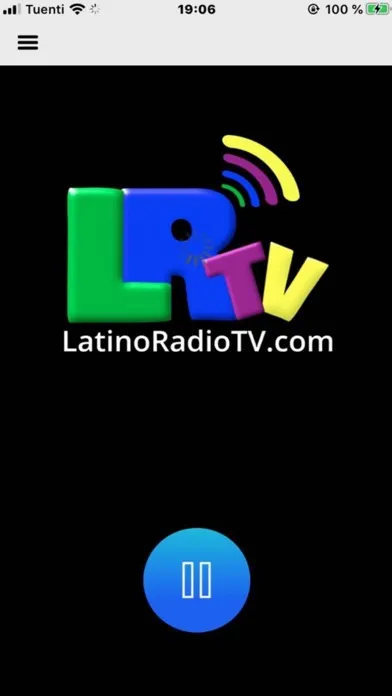 Tangkapan skrin Latino Radio TV