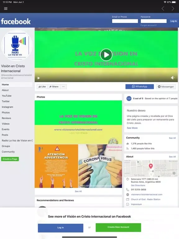 Скриншоты VISION EN CRISTO INTERNACIONAL iPad 