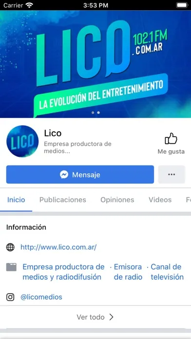 Скриншоты Lico Medios
