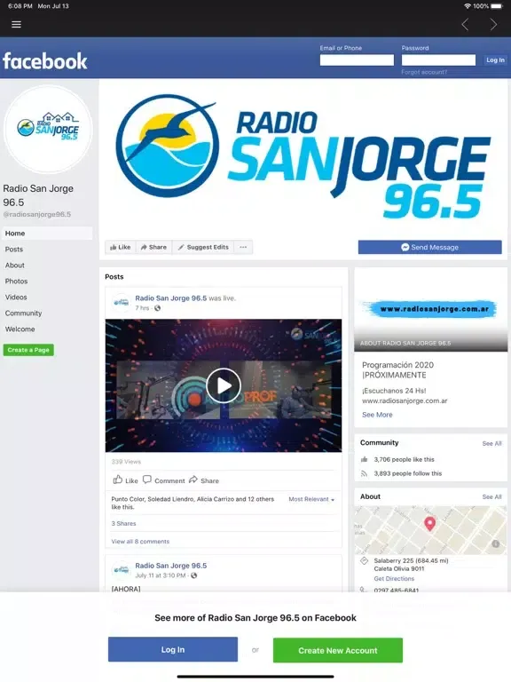 RADIO SAN JORGE HD iPad  سکرین شاٹس