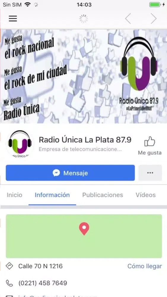 Скриншоты Radio Única