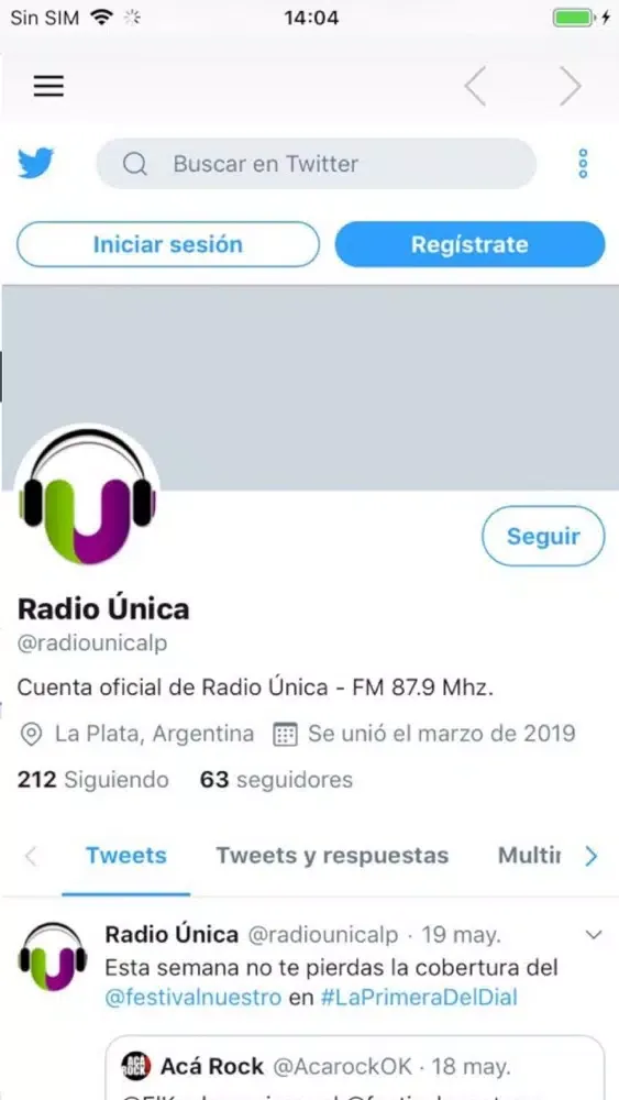 Скриншоты Radio Única