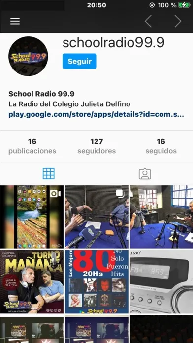 Скриншоты SCHOOL RADIO 99.9