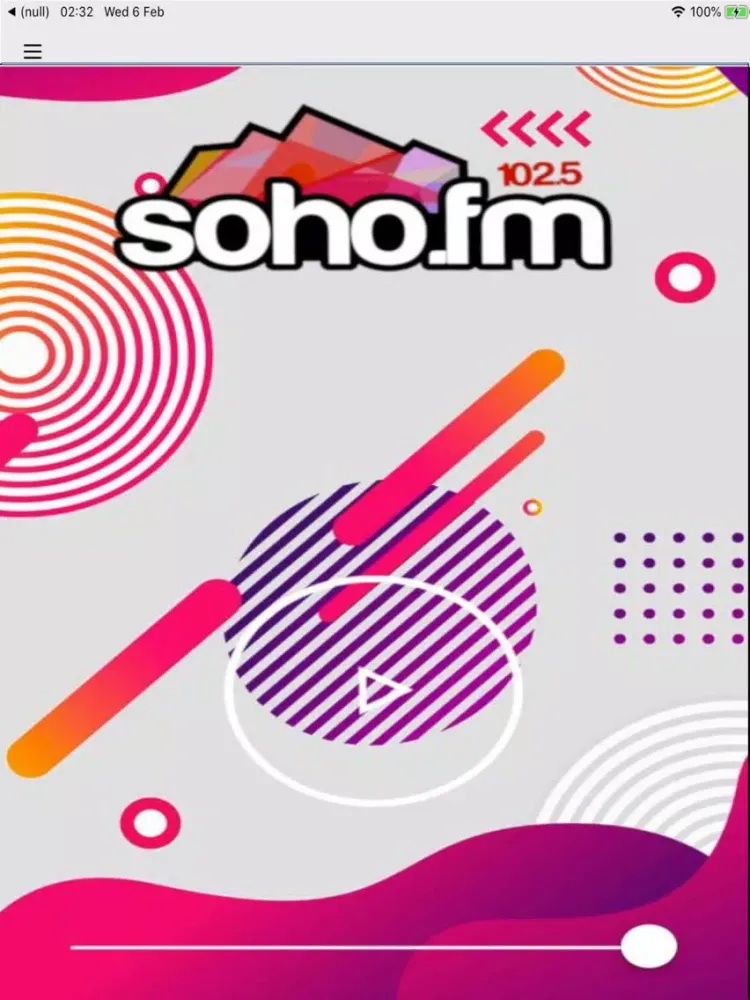 SOHO FM iPad  Screenshots