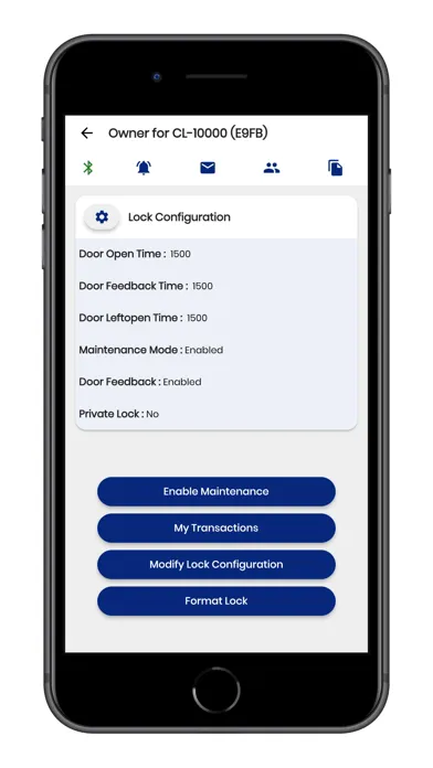 Screenshot di Cloud Lock Access