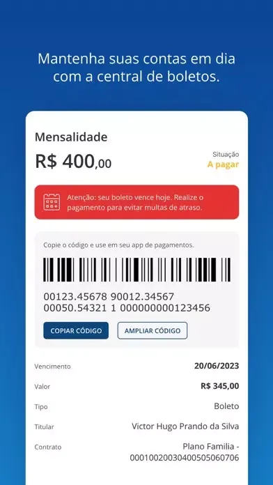Plano de Saúde Hospitalar Novo Ekran Görüntüleri