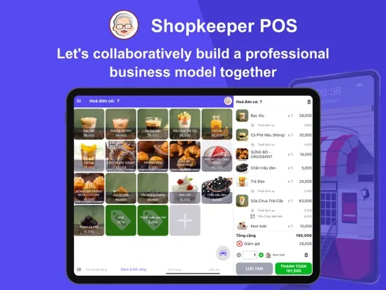 Shopkeeper: Sales Management iPad  Screenshots
