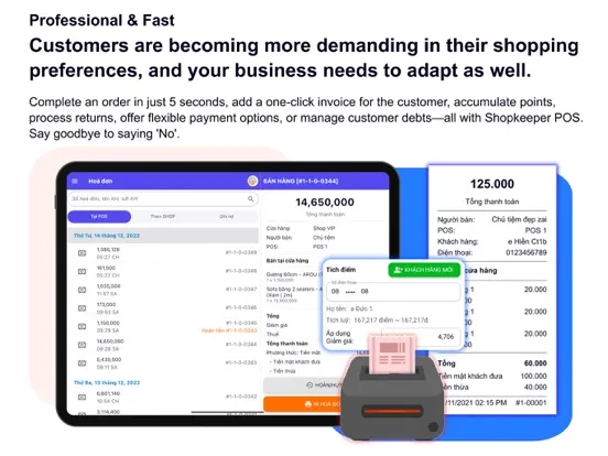 Shopkeeper: Sales Management iPad  Screenshots