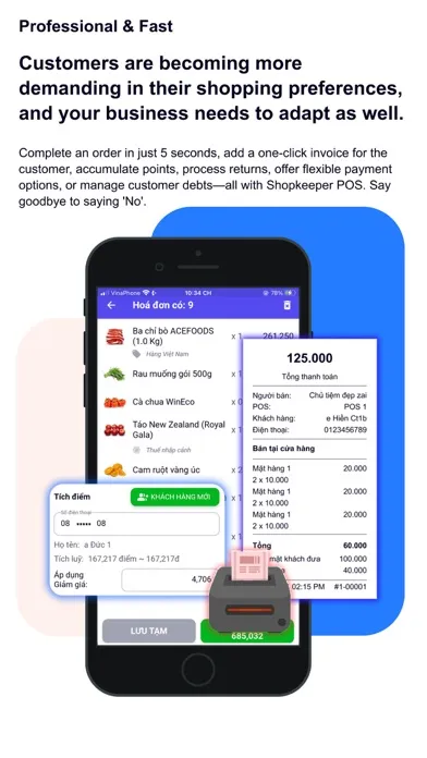 Shopkeeper: Sales Management Screenshots