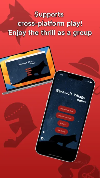 Capturas de tela do Werewolf Village Online