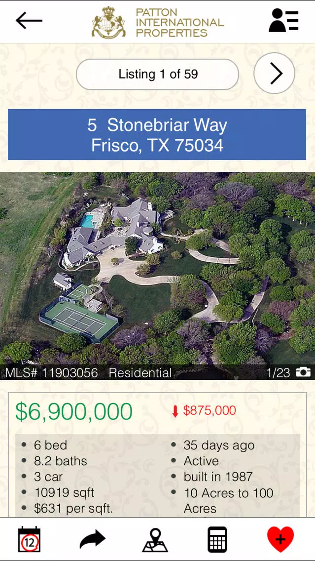 Screenshot di Patton International - Real Estate Homes for Sale