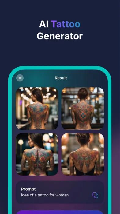 Ảnh chụp màn hình của Visionary - AI Image Generator