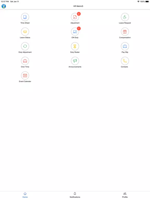 MIC MetricS iPad 应用截图