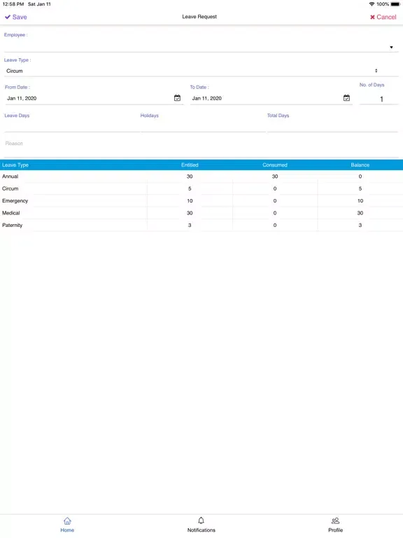 HR MetricS iPad  스크린샷