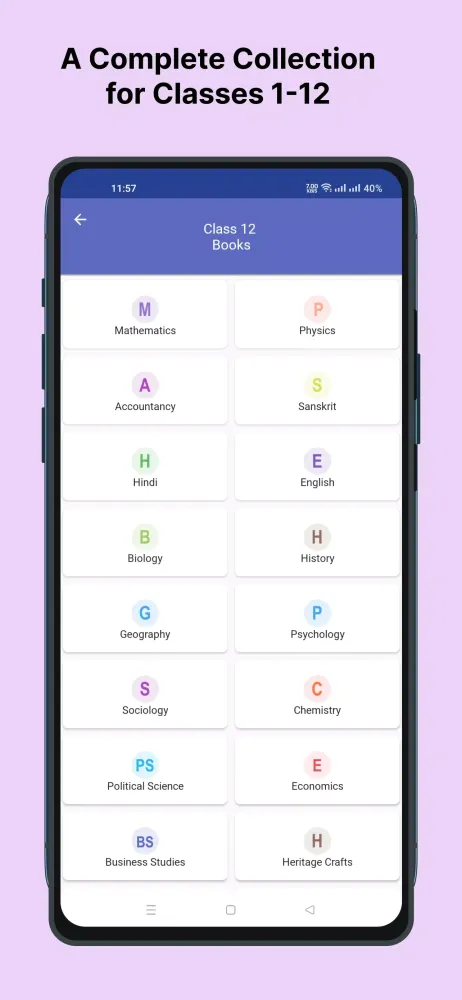 Ncert Books & Solutions Screenshots