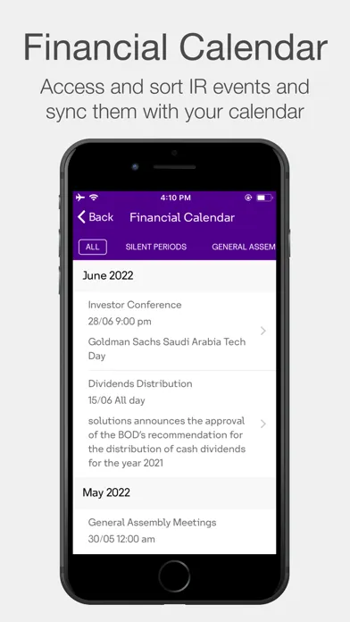 solutions investor relations Screenshots