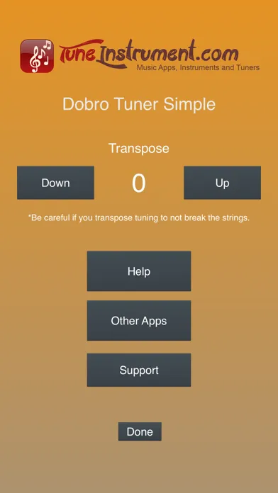 Скриншоты Dobro Tuner Simple