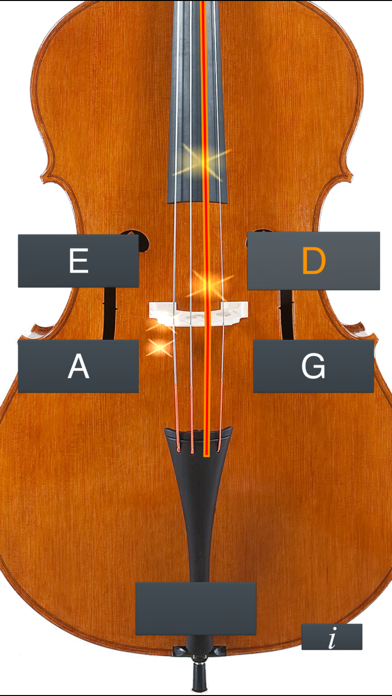 Zrzuty ekranu Double Bass Tuner Simple