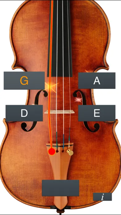 Tangkapan layar Violin Tuner Simple
