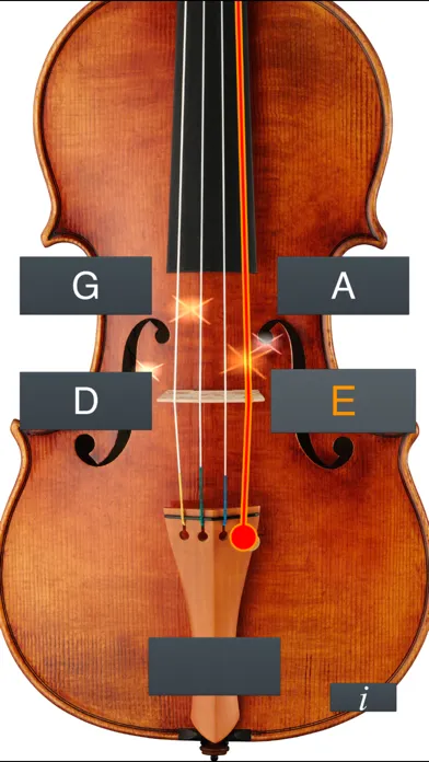 Tangkapan layar Violin Tuner Simple