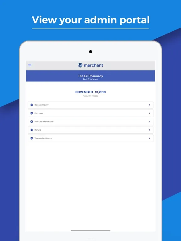 Merchant Link iPad  স্ক্রিনশট