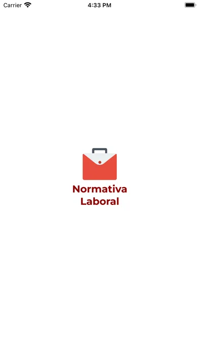 Tangkapan skrin Normativa Laboral