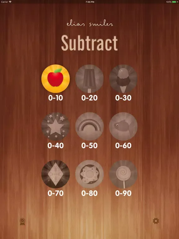 Elias Math Subtraction Light iPad  Screenshots
