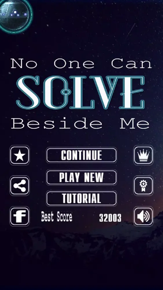 Ảnh chụp màn hình của Sudoku 2017 - No one Can Solve