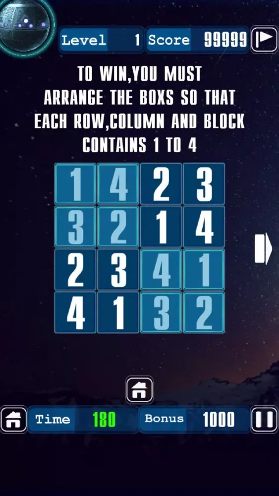 Ảnh chụp màn hình của Sudoku 2017 - No one Can Solve