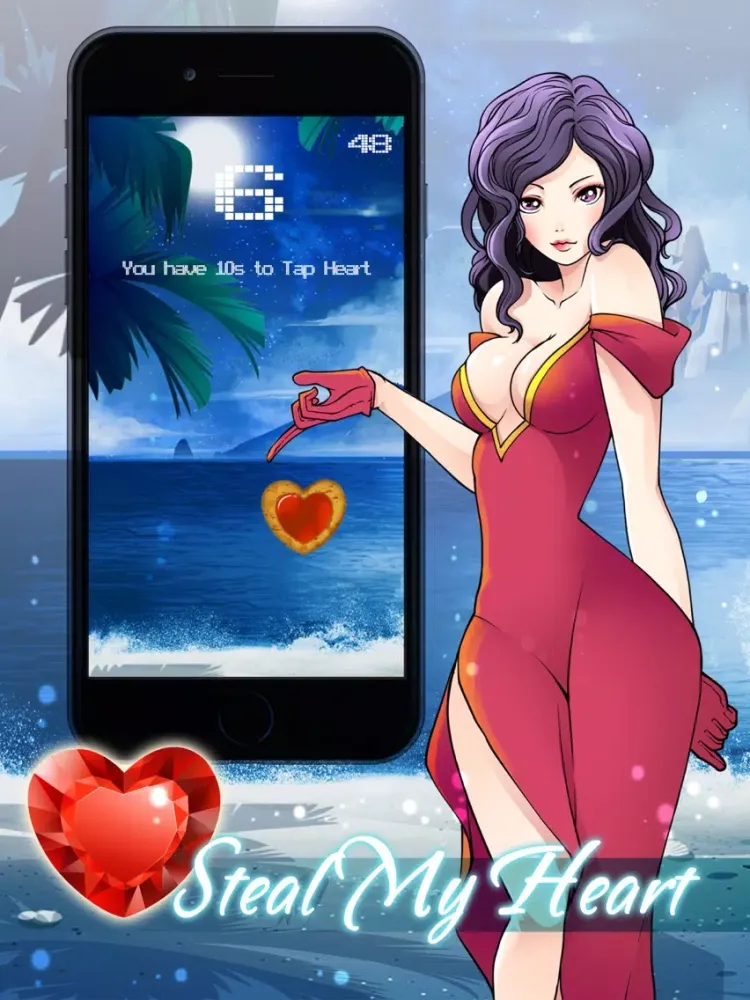 Steal My Heart Away Tap Game iPad  Ekran Görüntüleri