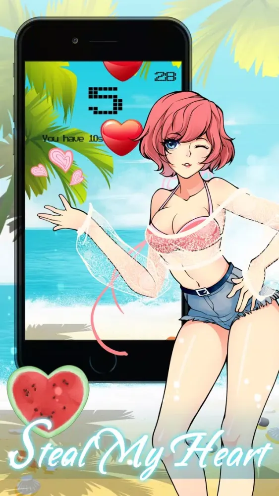 Steal My Heart Away Tap Game Ekran Görüntüleri