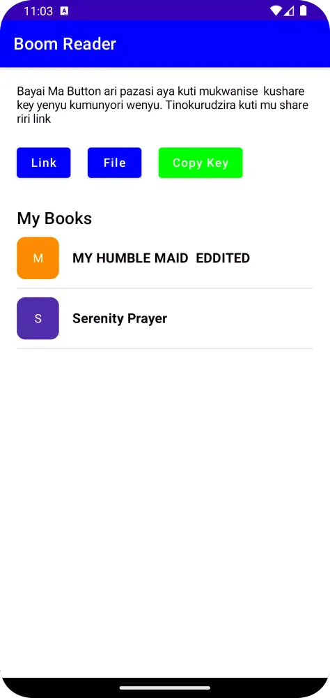 Boom Reader Screenshots