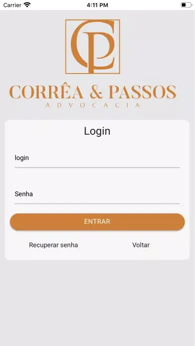 Screenshot di Corrêa e Passos