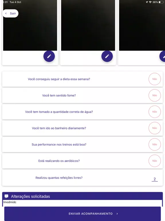 Zrzuty ekranu FitBooster iPad 
