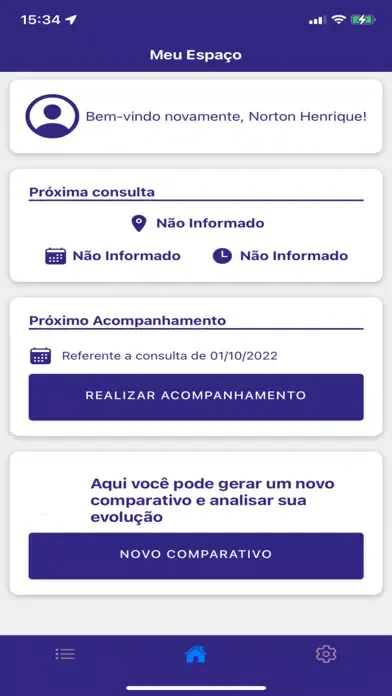 Capturas de tela do FitBooster