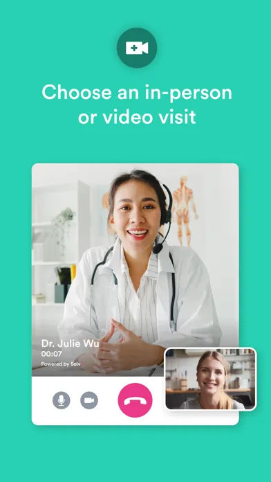 Solv: Easy Same-Day Healthcare Ekran Görüntüleri