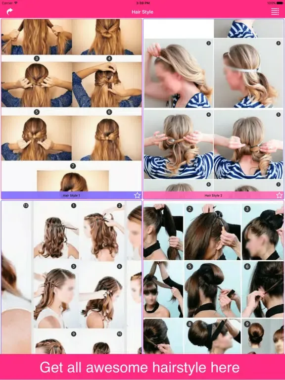 Hair style + iPad  স্ক্রিনশট