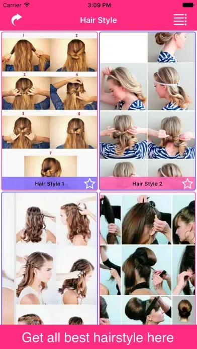 Hair style + স্ক্রিনশট