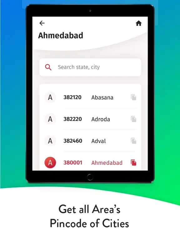 Pincode India iPad  স্ক্রিনশট