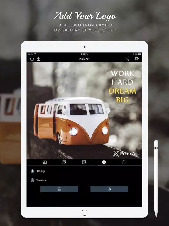 ภาพหน้าจอของ Pixie Art iPad 