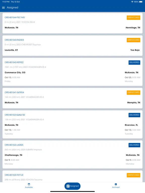 PARS Drivers 2.0 iPad  Ekran Görüntüleri