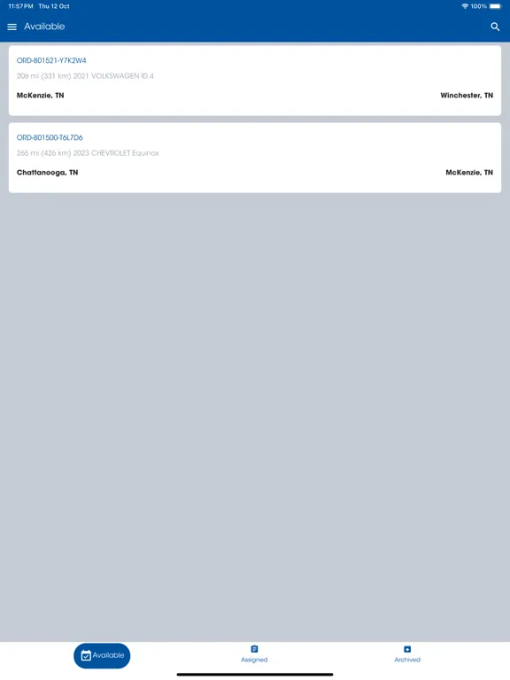 PARS Drivers 2.0 iPad  Ekran Görüntüleri