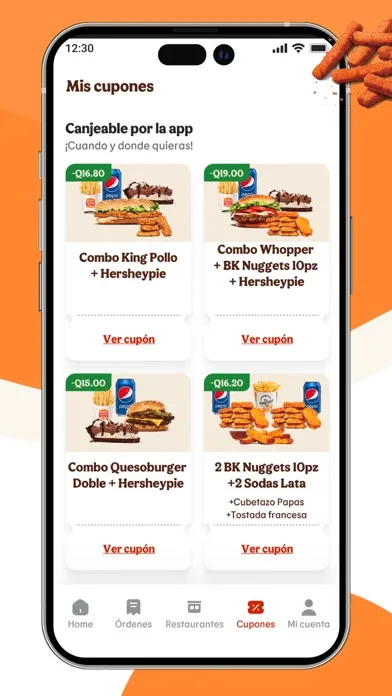 Burger King Guatemala Screenshots