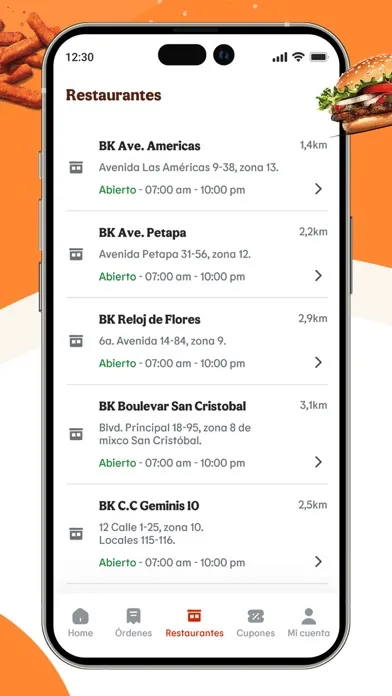 Burger King Guatemala Screenshots