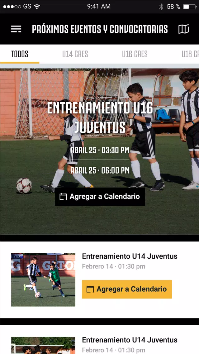 Ảnh chụp màn hình của Juventus Academy Guatemala